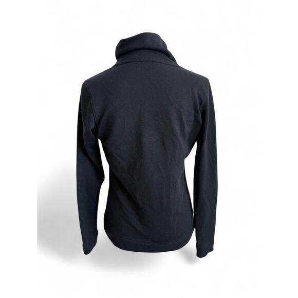 Nike Dri-Fit Black Cowl Neck Long Sleeve Pullover Womens Size Small Athletic Top - Picture 4 of 7